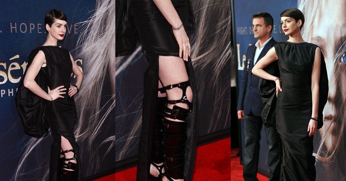 Anne Hathaway's Vegan Tom Ford Boots: Zooming In