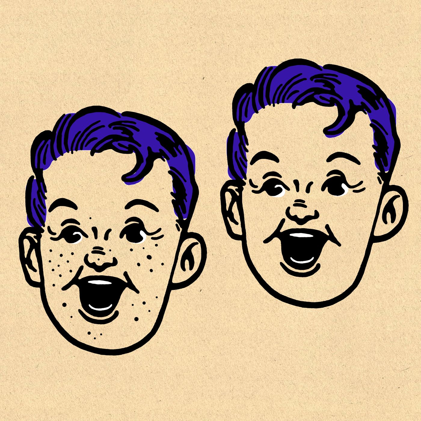 pimple face boy cartoon