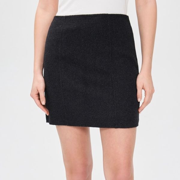 Alex Mill Naomi Doubleface Wool Miniskirt