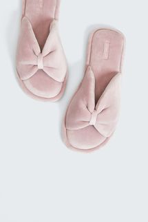 Oysho Gathered Sandals