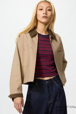 Uniqlo Zip-Up Short Jacket