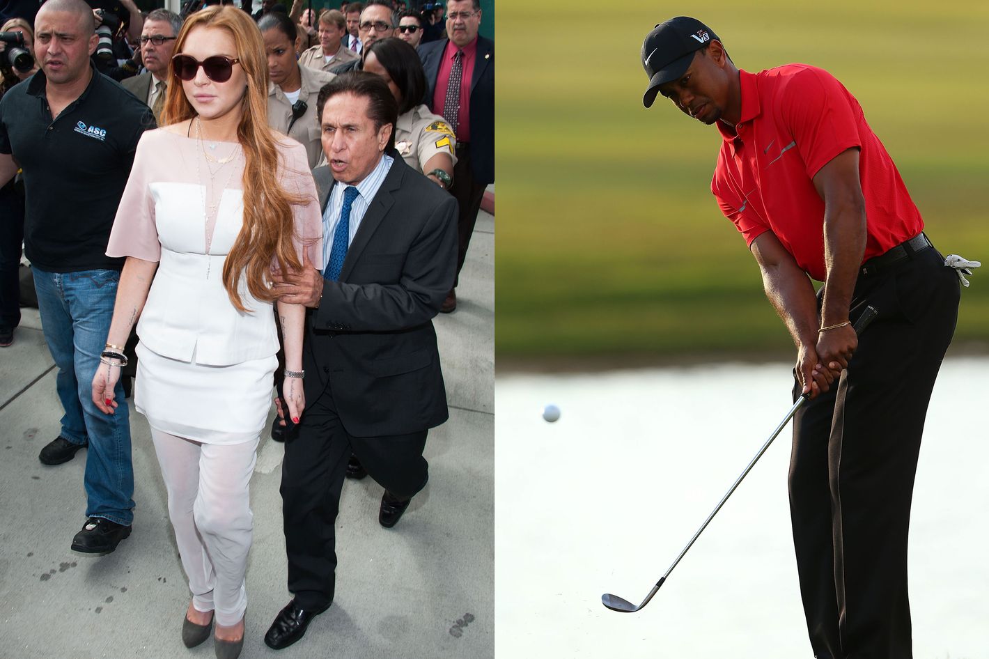 Lindsay Lohan and Tiger Woods Booted From Same Club