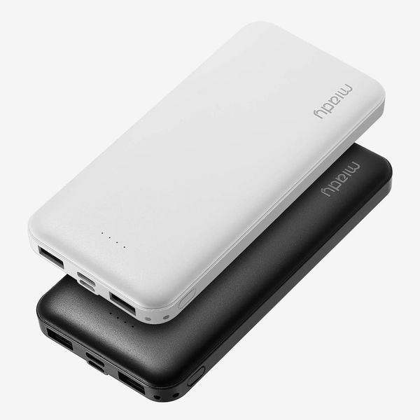 Miady 10000mAh Dual USB Portable Charger 2-Pack