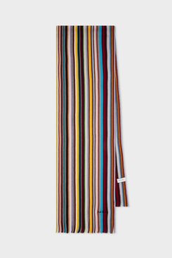 Paul Smith Merino Wool Signature Stripe Scarf