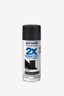 Rust-Oleum Painter's Touch 2X 12 oz. Semi-Gloss Black General Purpose Spray Paint