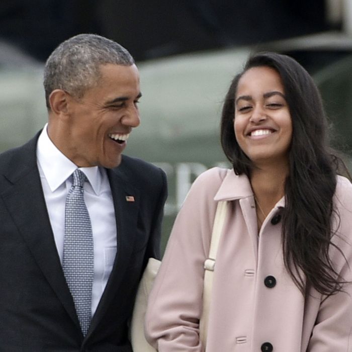 Barack Obama Cried After Dropping Malia Off At Harvard 9928