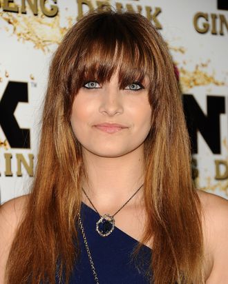 BEVERLY HILLS, CA - OCTOBER 11: Paris Jackson attends the Mr. Pink Ginseng Drink launch party at Regent Beverly Wilshire Hotel on October 11, 2012 in Beverly Hills, California. (Photo by Jason LaVeris/FilmMagic)