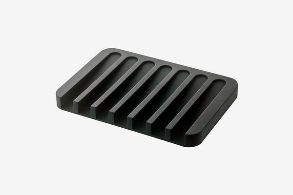 Yamazaki Silicone Soap Tray, Black