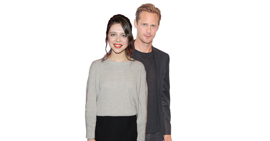 聖丹斯：亞歷山大·斯卡斯加德（AlexanderSkarsgård）和貝爾·波利（Bel Powley）談話十幾歲的女孩的日記