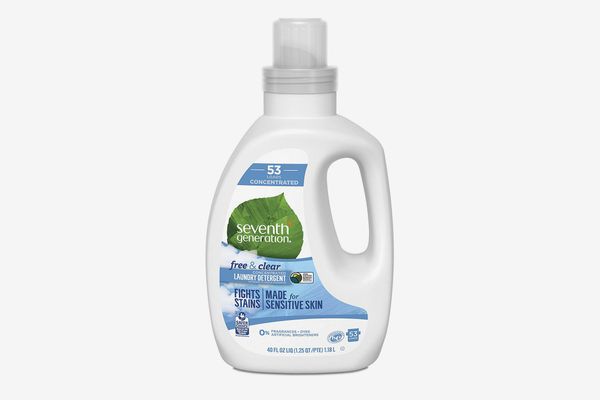 Seventh Generation Concentrated Laundry Detergent, Free & Clear Unscented
