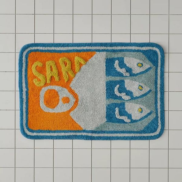 Urban Outfitters Sardine Bath Mat