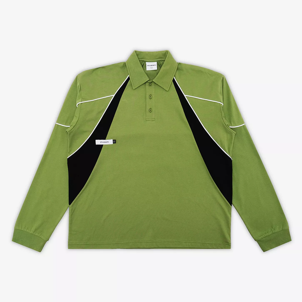 Students Golf Captain Long Sleeve Polo Tee