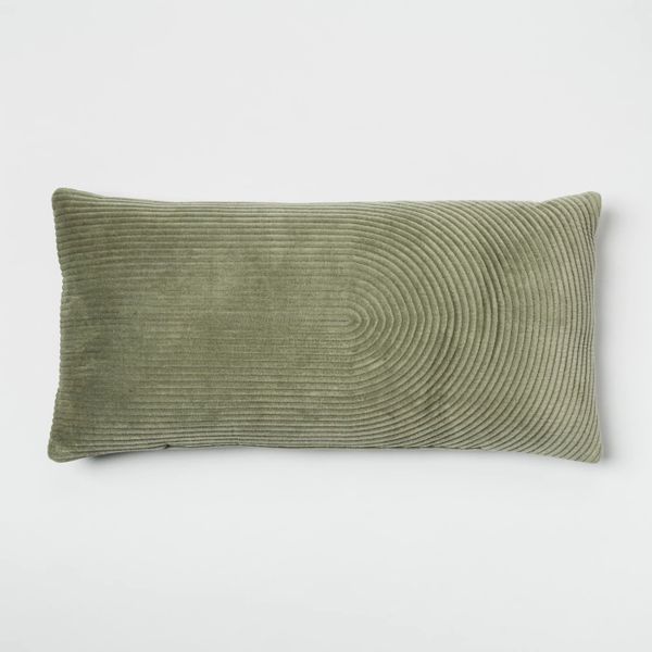 Project 62 Quilted Velvet Oversize Lumbar Throw Pillow