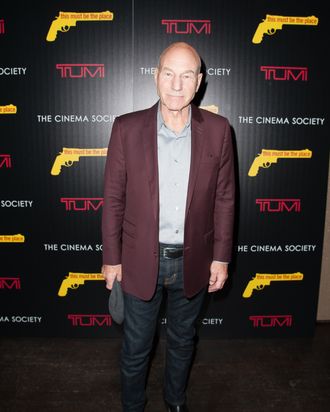 Patrick Stewart attends The Weinstein Company With The Cinema Society And Tumi Host A Screening Of 