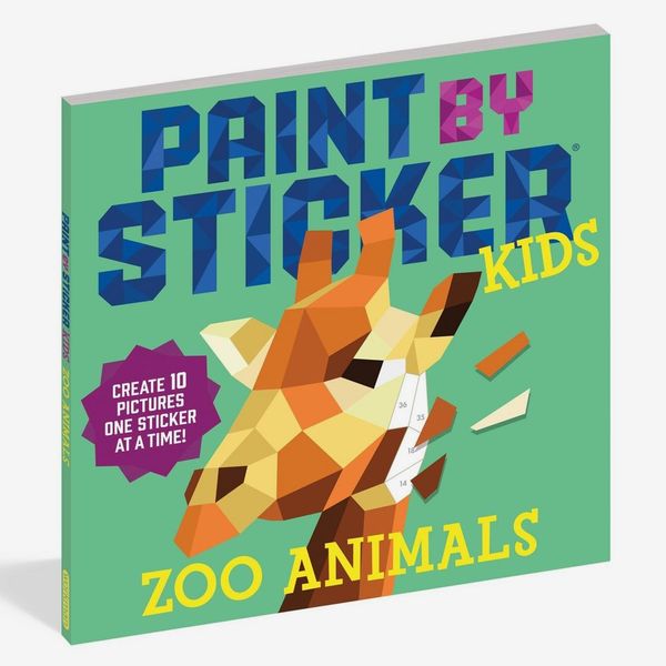 ‘Paint by Sticker Zoo Animals’