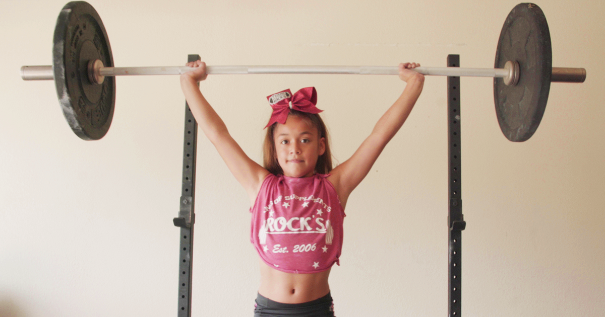 The 10YearOld Lifting More Than Her Body Weight