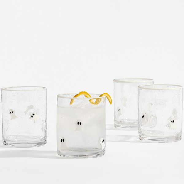 Gus the Ghost Icon Drinking Glasses