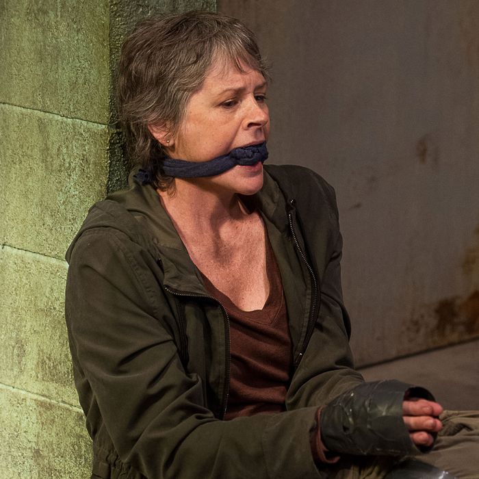 Melissa McBride as Carol Peletier - The Walking Dead _ Season 6, Episode 13 - Photo Credit: Gene Page/AMC