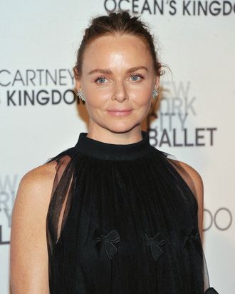 Stella McCartney, looking responsible indeed.