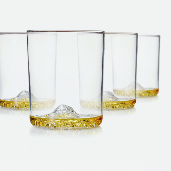American Mountains Whiskey Glasses