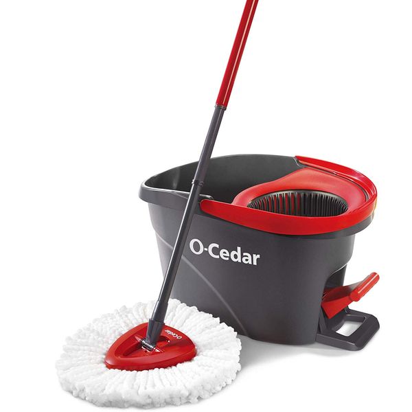 O-Cedar EasyWring Microfiber Spin Mop Cleaning System