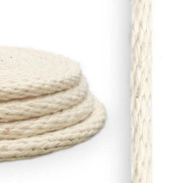 1/4-Inch Solid Braid Cotton Rope, 100-Feet