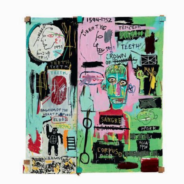 In Italian, 1983 by Jean-Michel Basquiat Print