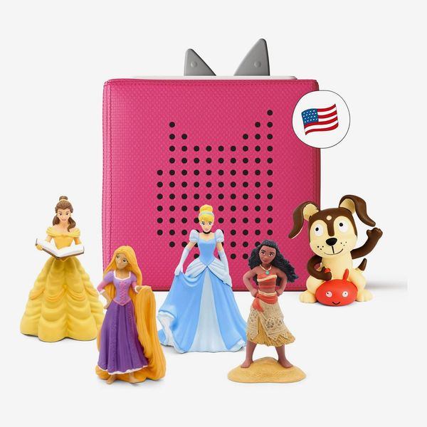 Toniebox Starter Set - Cinderella, Belle, Moana, Tangled, and Playtime Puppy