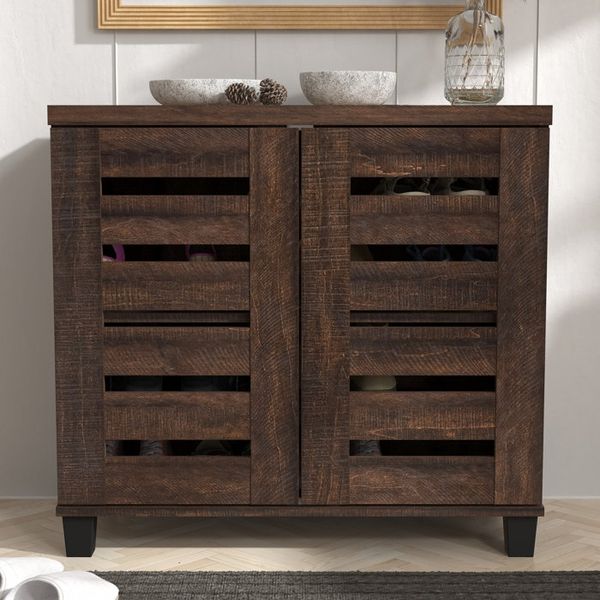 Steelside Lismore 12 Pair Shoe Storage Cabinet