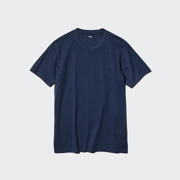 Uniqlo Supima Cotton Crewneck Short-Sleeve T-Shirt