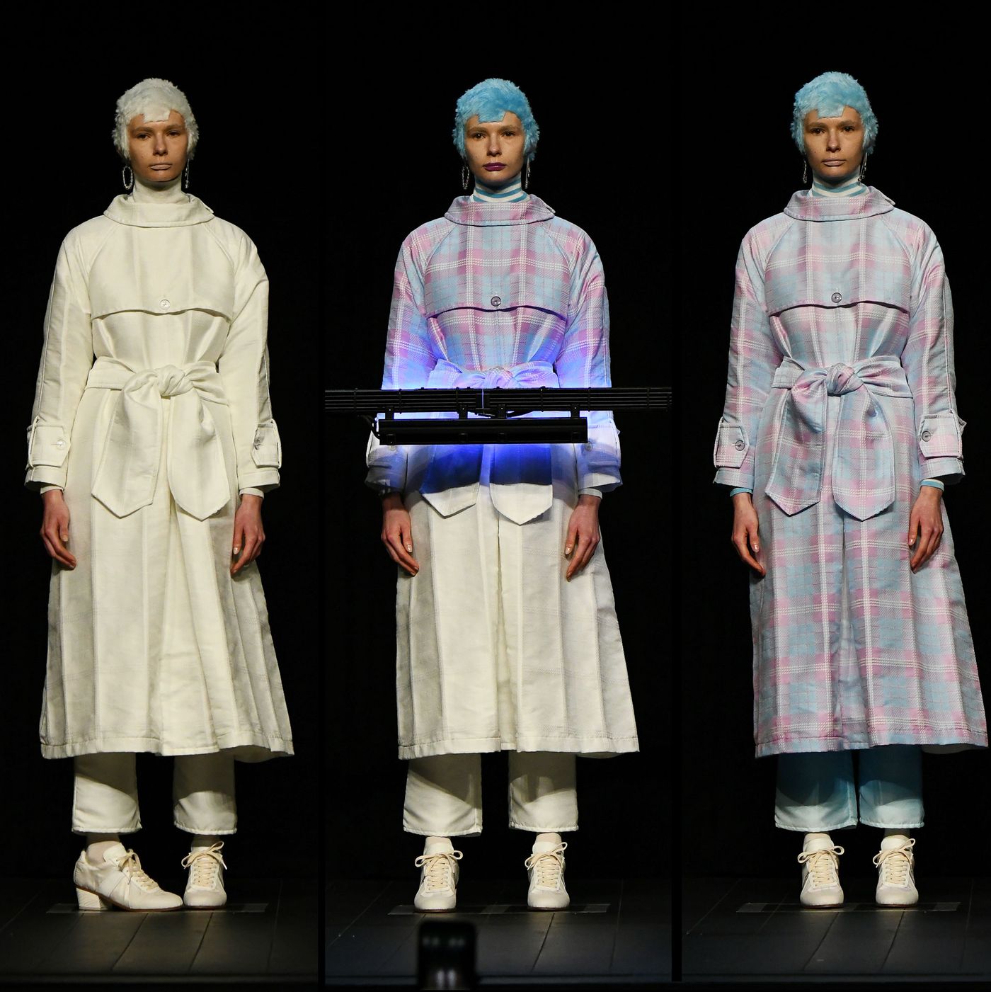 Anrealage debuts colour-changing clothes at Paris Fashion Week