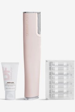 Dermaflash Luxe+ Sonic Dermaplaning + Peach Fuzz Removal Set