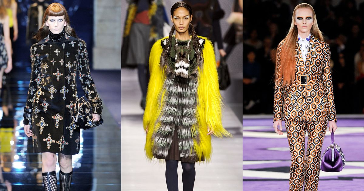 Critics Quibble Over Versace’s Chain Mail Dresses, Praise Prada’s ...