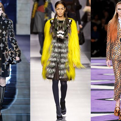 Critics Quibble Over Versace’s Chain Mail Dresses, Praise Prada’s ...