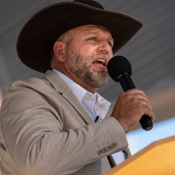 Far-Right Extremist Ammon Bundy Runs for Idaho Governor 2022