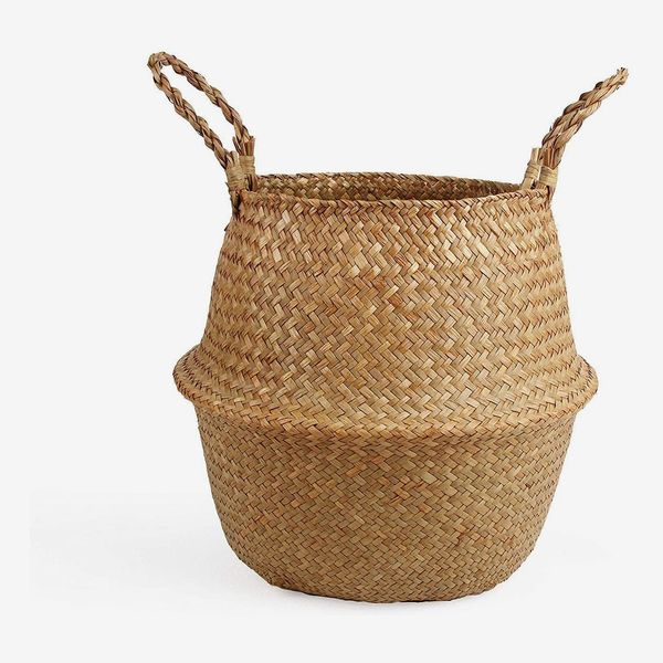 BlueMake Woven Seagrass Belly Basket