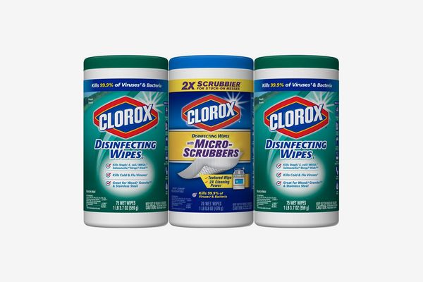 Clorox Disinfecting Wipes Plus Clorox Disinfecting Wipes with Micro-Scrubbers