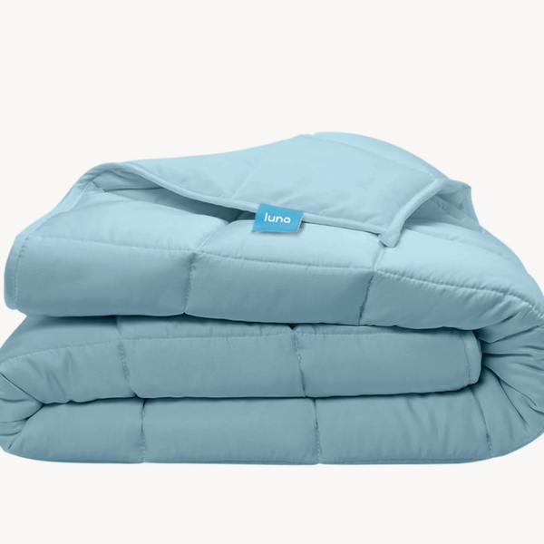 Luna Cooling Bamboo Weighted Blanket, Queen