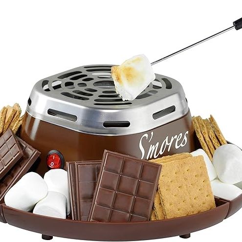 Nostalgia Tabletop Indoor Electric S’mores Maker