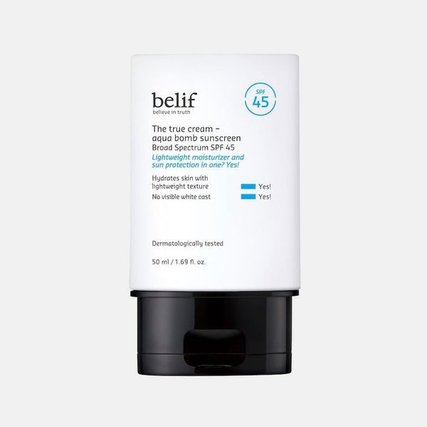 Belif the True Cream Aqua Bomb Sunscreen SPF 45