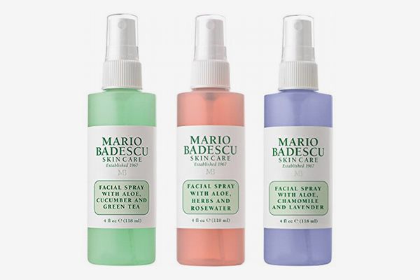 Mario Badescu Spritz Mist and Glow Facial Spray Collection, 3 Piece Set - Lavender, Cucumber, Rose