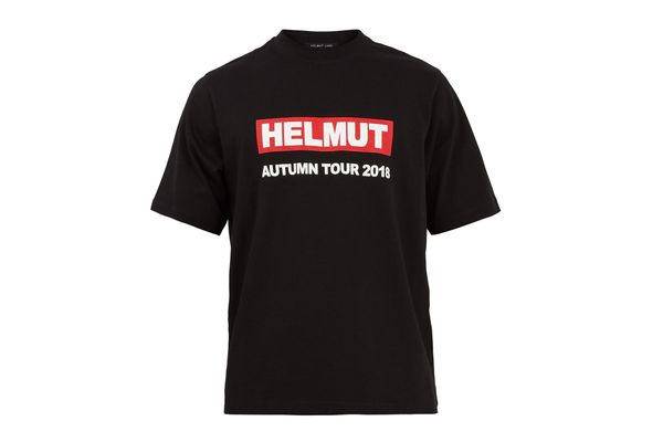 Helmut Lang Logo-print cotton-jersey T-shirt