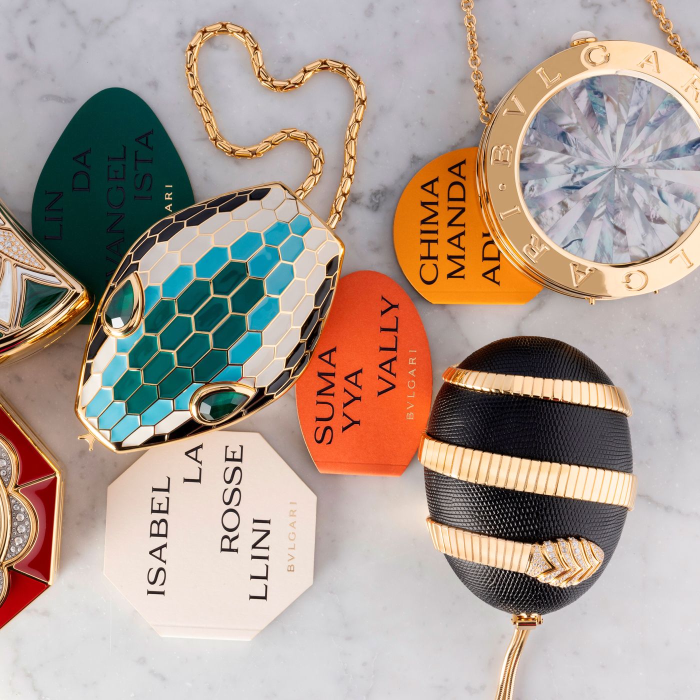 Inside Mary Katrantzou's First Bulgari Bag Campaign