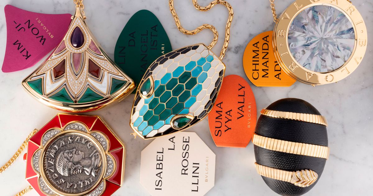 Inside Mary Katrantzou's First Bulgari Bag Campaign