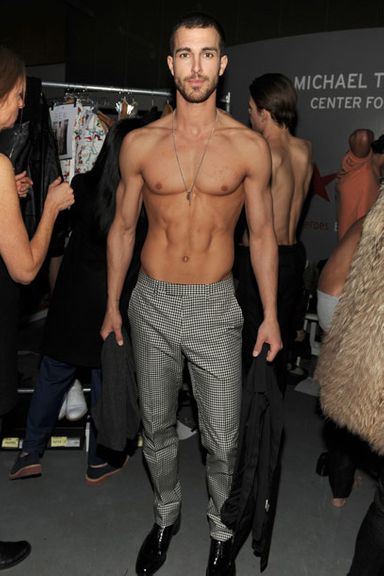 See Lots Of Shirtless Male Models At Last Night’s Jeffrey Fashion Cares Runway Show