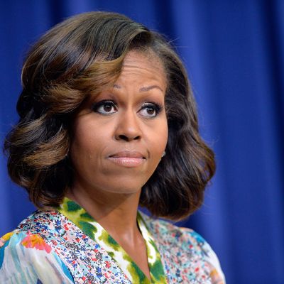 Michelle Obama's new highlights.