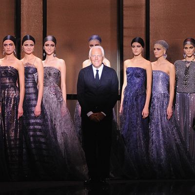 See: Giorgio Armani Privé Couture Spring 2014