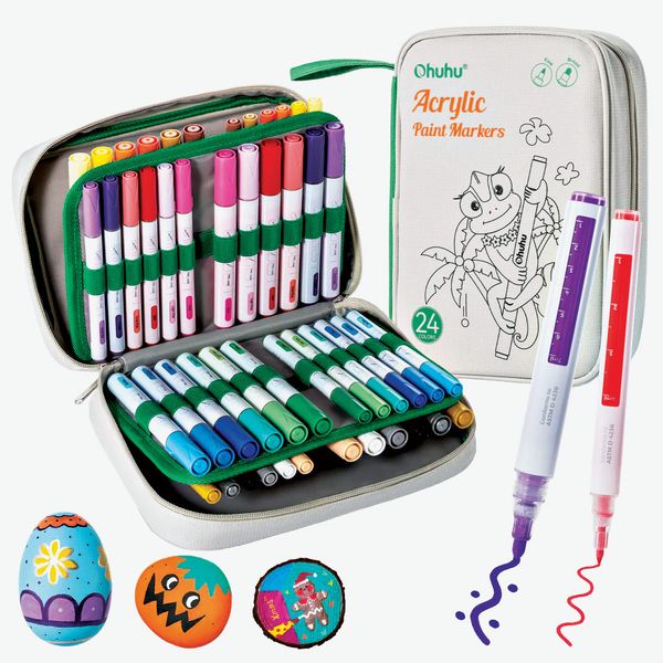 Ohuhu Acrylic Markers - Set of 48