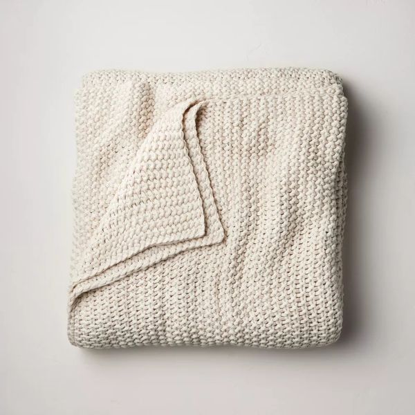 Casaluna Chunky Knit Bed Blanket