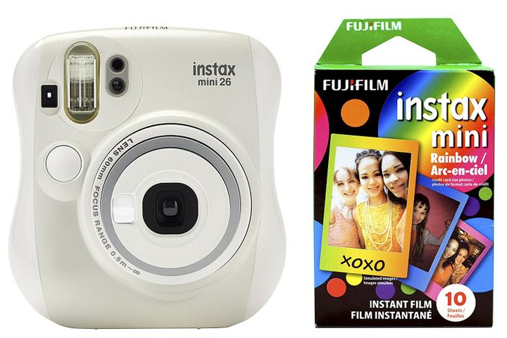 Fujifilm Instax Mini 26 + Rainbow Film Bundle